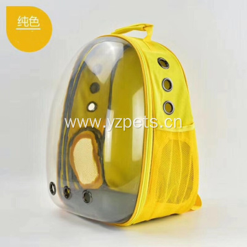 Comfort Transparent Capsule Pet Backpack for Small Animals